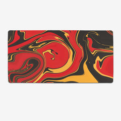 Melted Extended Mousepad - Carbon Beaver - Mockup - XL