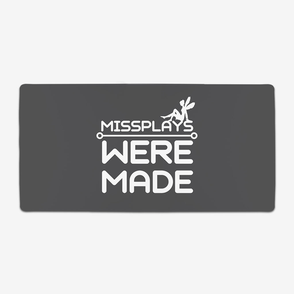 Missplays Were Made Extended Mousepad - Carbon Beaver - Mockup - XL