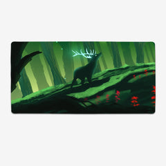 Mystical Stag Extended Mousepad - Carbon Beaver - Mockup - XL