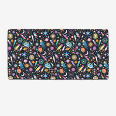 Galactic Adventure Extended Mousepad - Carly Watts - Mockup - XL