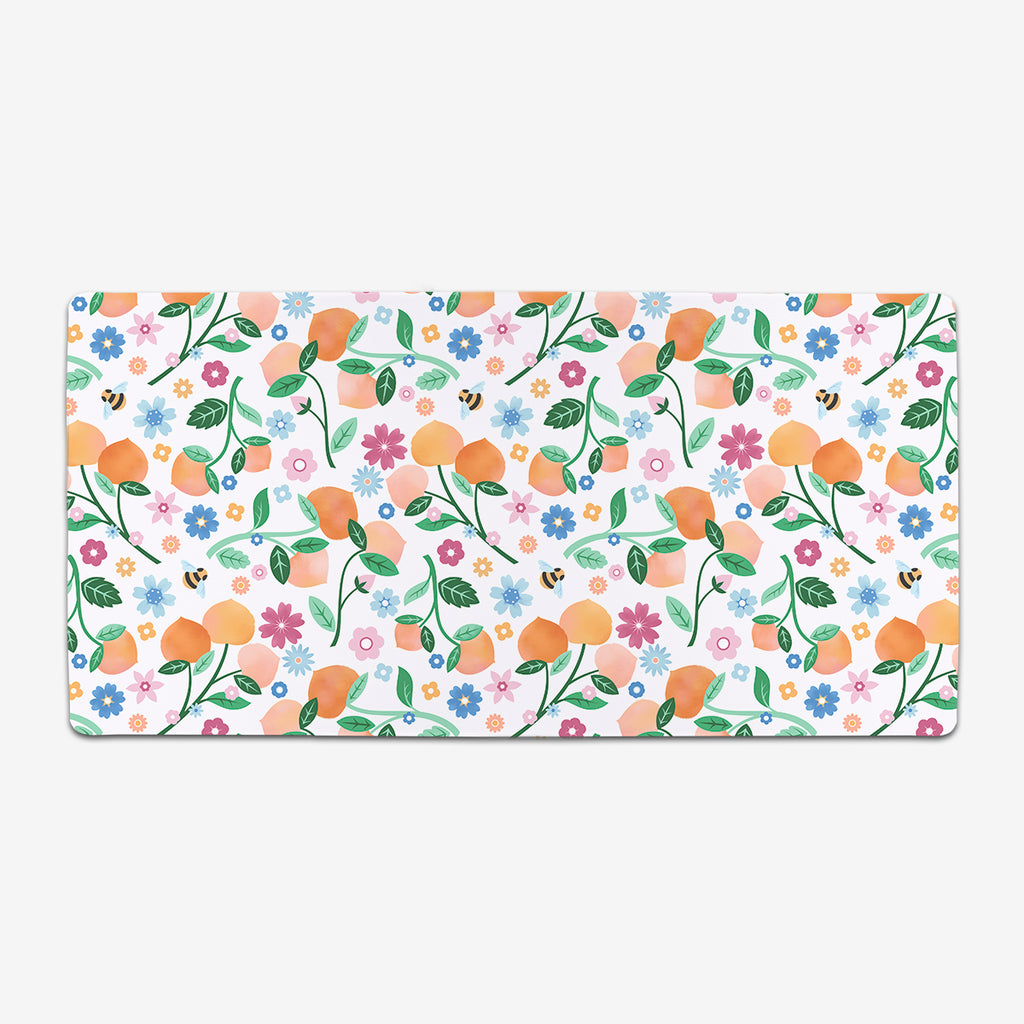Peachy Extended Mousepad - Carly Watts - Mockup - XL