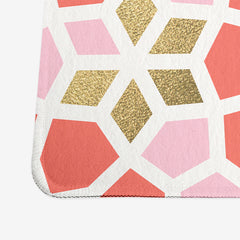 It Really Do Be Like That Sometimes Extended Mousepad - CatCoq - Corner - XL - Coral