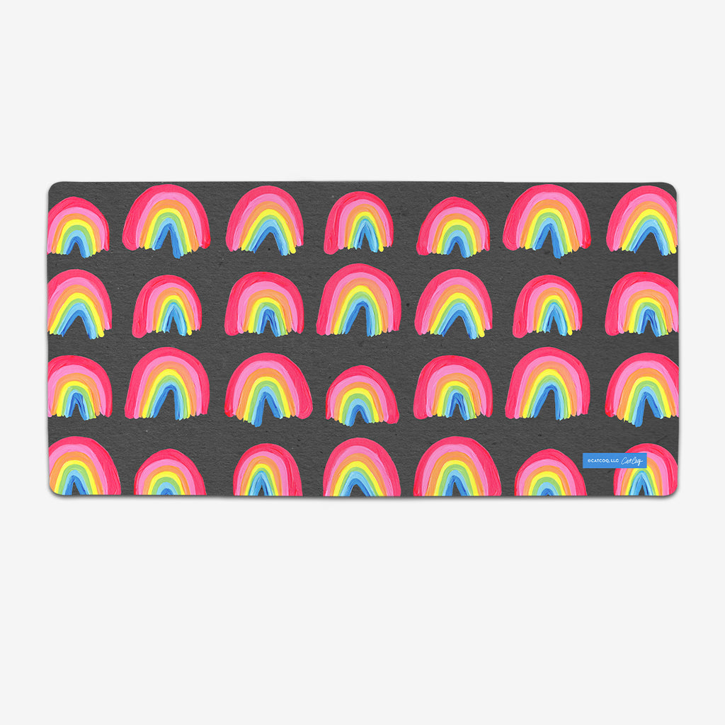 Rainbow Collection Pattern Extended Mousepad