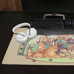 A Vizier and his Pets Extended Mousepad