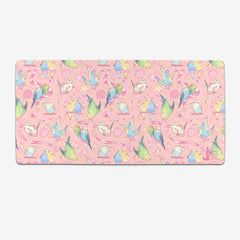Budgie Bunch Extended Mousepad