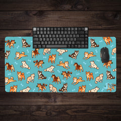 Shibas Extended Mousepad