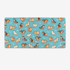 Shibas Extended Mousepad