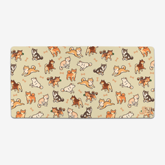 Shibas Extended Mousepad