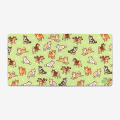 Shibas Extended Mousepad