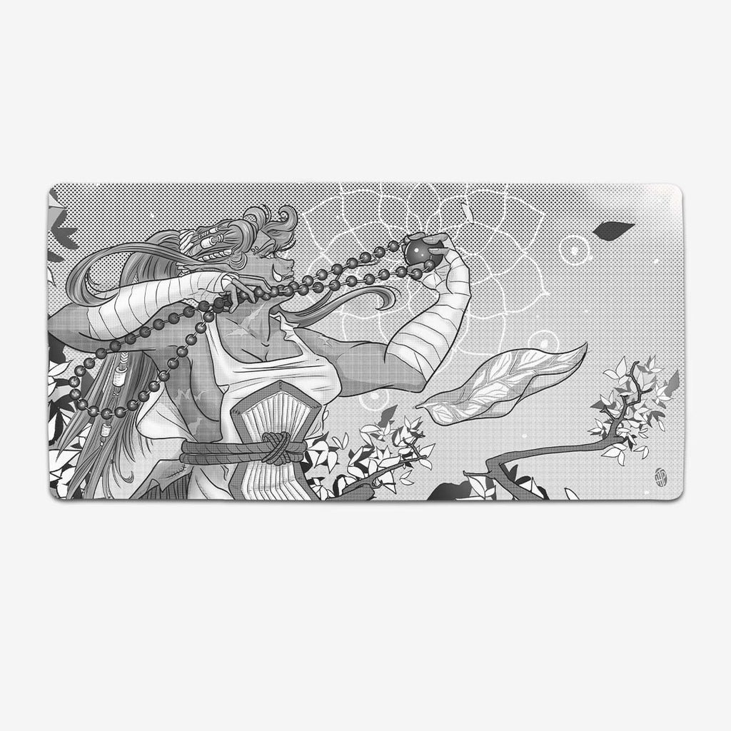 Monk's Blessing Extended Mousepad - Creytabell - Mockup - XL