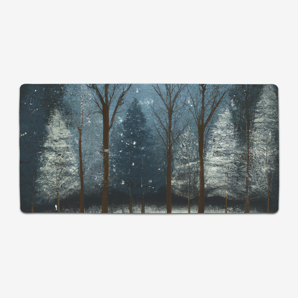 Forest In The Snow Extended Mousepad