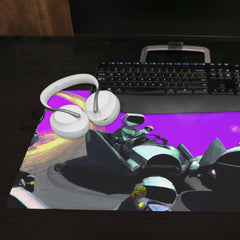 Hovercars In Space Extended Mousepad