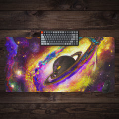 Painted Solar System Extended Mousepad