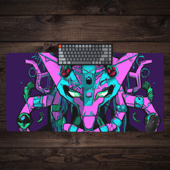 Purple People Eater Extended Mousepad