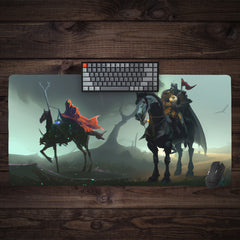 Riding To Battle Extended Mousepad