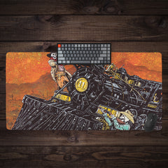 Lead and Iron Extended Mousepad