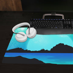Synth Dragon Dreamscape Extended Mousepad