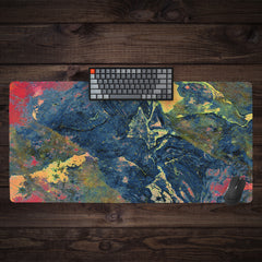 Poster-Plastered Wall Extended Mousepad