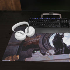 Temple Cats Extended Mousepad