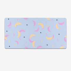 Moon and Stars Pattern Extended Mousepad - Hiyo x Hunny - Mockup - XL