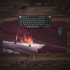 Red Castle Extended Mousepad