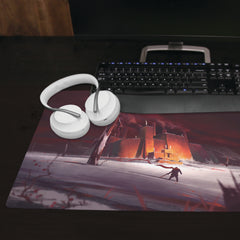 Red Castle Extended Mousepad