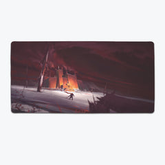 Red Castle Extended Mousepad