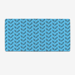 Bandage and Vaccine Extended Mousepad - Inked Gaming - EG - Mockup - XL - Blue