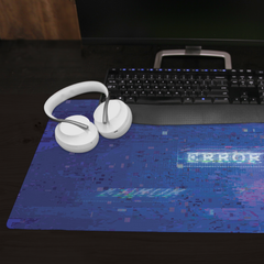 Blue Screen Extended Mousepad