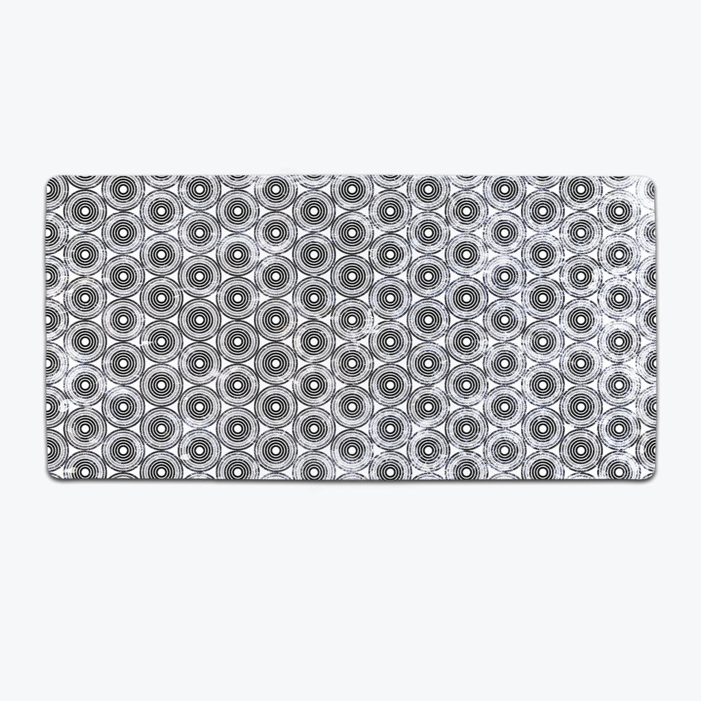 Circle Circle Goth Extended Mousepad