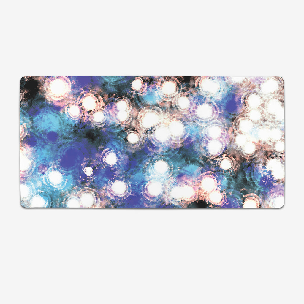 City Lights in the Rain Extended Mousepad - Inked Gaming - EG - Mockup - XL