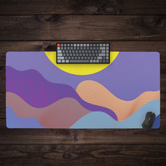Curves of the Mountain Extended Mousepad