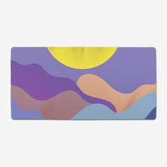 Curves of the Mountain Extended Mousepad