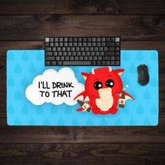 Drago Drinks Extended Mousepad