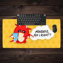 Drago Mondays Extended Mousepad