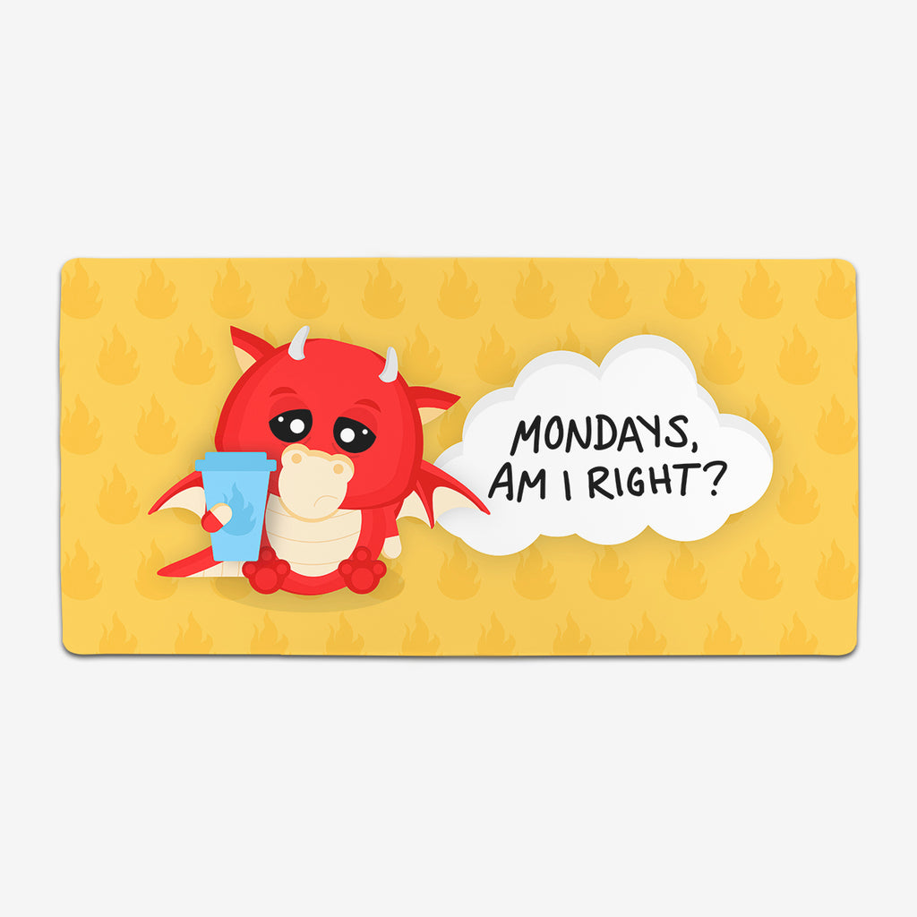 Drago Mondays Extended Mousepad