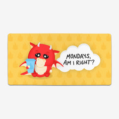 Drago Mondays Extended Mousepad