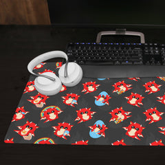 Drago Pattern Extended Mousepad
