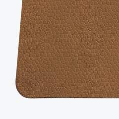 Faux Leather Pattern Extended Mousepad