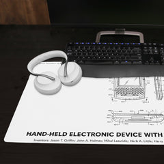 Hand-Held Electronic Device Extended Mousepad