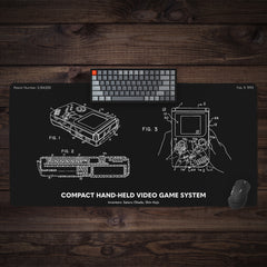 Hand-Held Video Game System Extended Mousepad