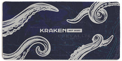 Kraken Established 2020 XL Extended Mousepad - Inked Gaming - KB - Mockup - XL - Blue