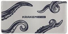 Kraken Established 2020 XL Extended Mousepad - Inked Gaming - KB - Mockup - XL  - Tan