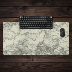 Mountains And AI Rivers Extended Mousepad