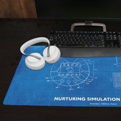 Nurturing Simulation Apparatus Extended Mousepad
