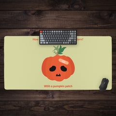 Pumpkin Patch Extended Mousepad