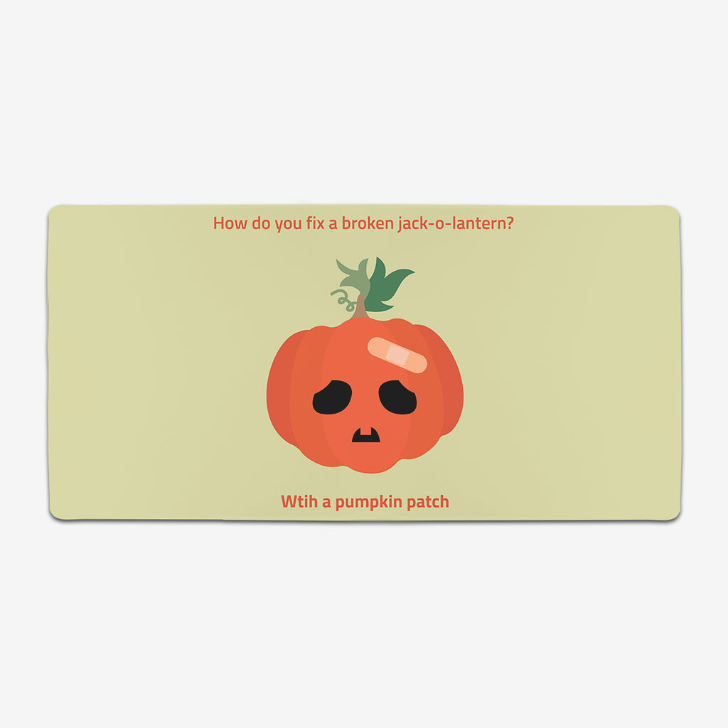 Pumpkin Patch Extended Mousepad