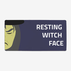 Resting Witch Face Extended Mousepad