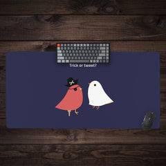 Trick Or Tweet Extended Mousepad