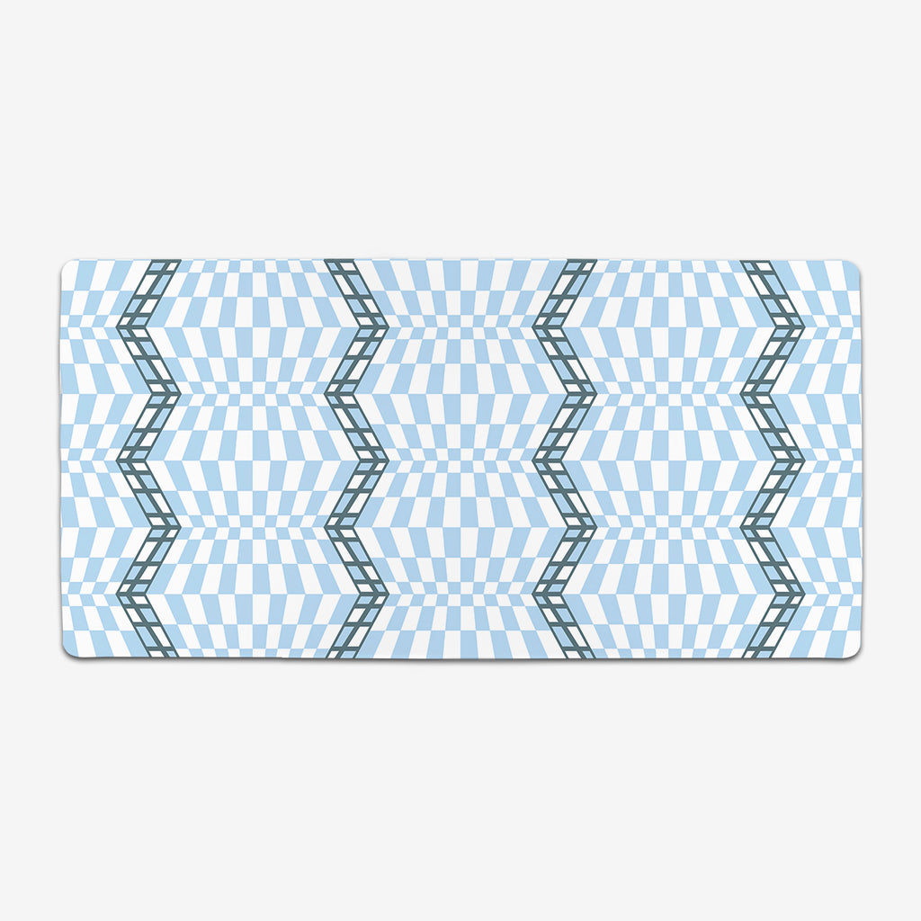 Wacky Checkers Extended Mousepad